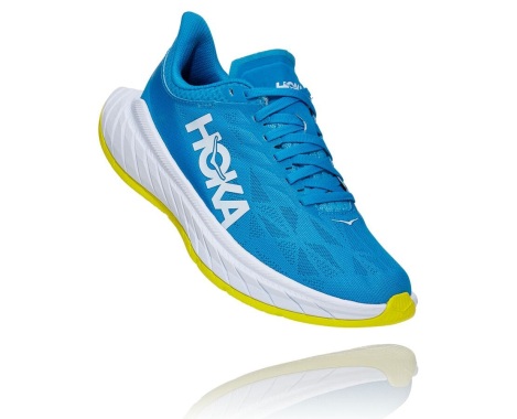 Tenisky Hoka One One Carbon X 2 Damske Modre (56TXANVIK)